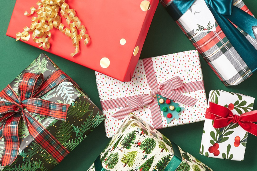 paper source holiday gift wrap